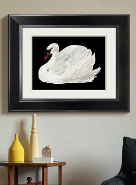 油画框油画框免装裱框墙十字绣外挂全家福相大尺寸KOM欧式复古