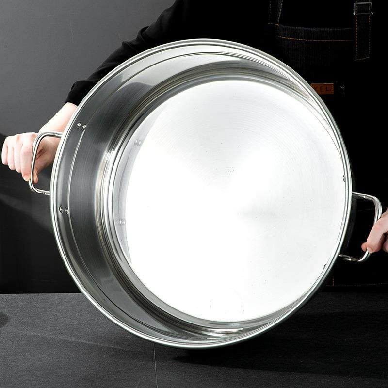 加3.0途锅底商用汤锅不锈钢大容量多用烧厚水食锅具酒店堂煤电通,厨房/烹饪用具,汤锅/汤桶/卤肉桶,淘宝优惠券,粉丝福利购,淘宝优惠卷