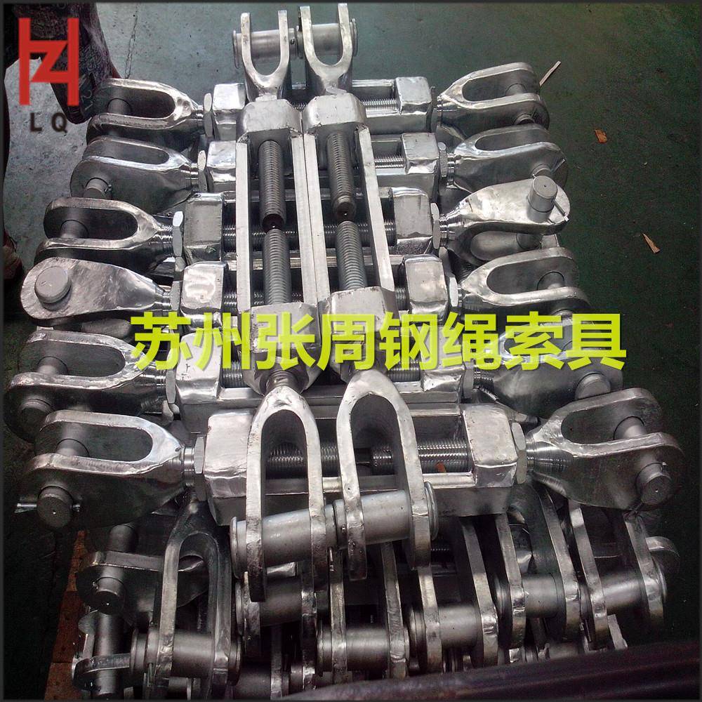 现货供应国标用螺436船旋扣螺花篮螺丝开式索具旋扣厂家