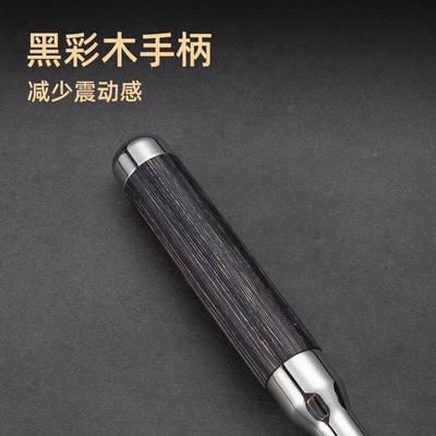 款松肉锤黑彩木肉304不锈钢敲肉锤牛扒牛双排筋器家断用新松肉针