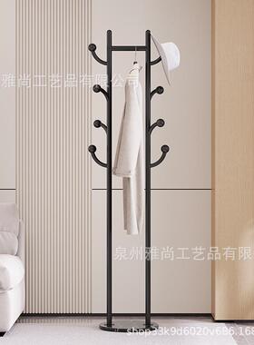 意式金属家帽架衣落地用简易省空间挂衣架卧室入户衣床边HSQ放架