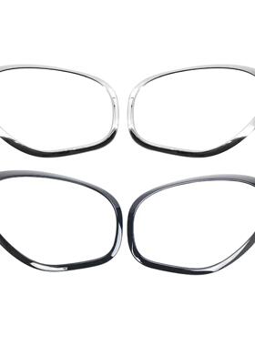 适用宝马迷你R6011-16大灯电镀亮黑饰条51139801573,51139801574