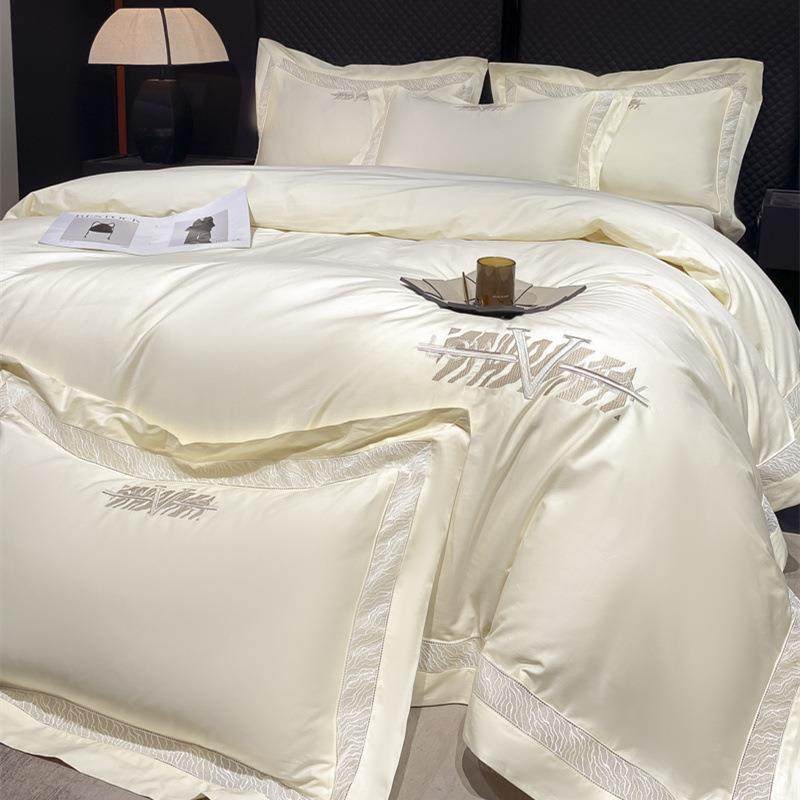 新款长绒棉刺绣四件套高端轻奢全棉被套纯棉床单床笠床上用品,工业油品/胶粘/化学/实验室用品,其他实验室设备,淘宝优惠券,粉丝福利购,淘宝优惠卷