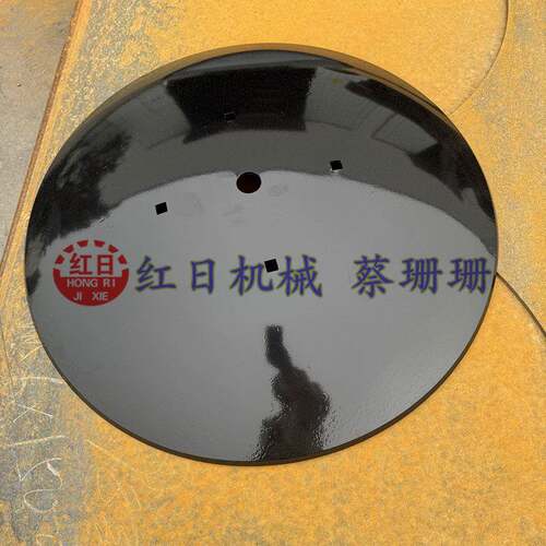 管子犁配件锰钢热处犁片农机配件管子犁片660*6犁片5孔犁片