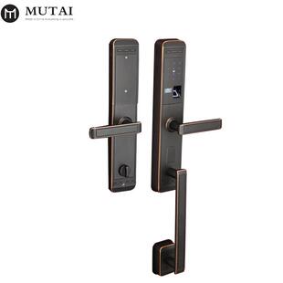 房门智能密码 锁直售慕泰智能电子铜锁大门智能指纹锁
