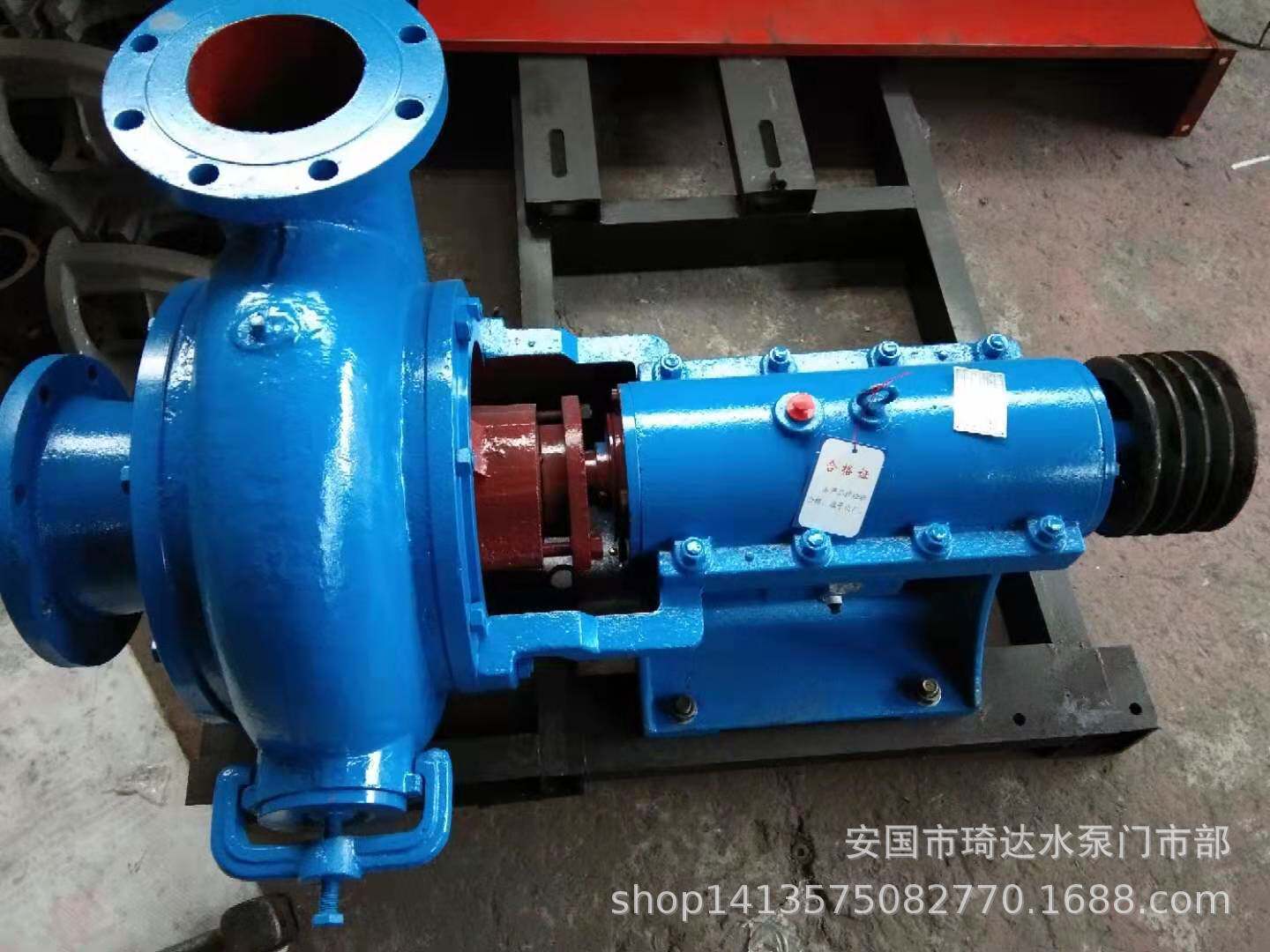 卧式污水离心泵8PW大流量污水排污泵大流量不堵塞污水排污泵泵