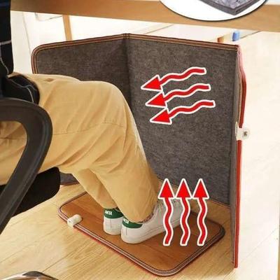 桌下取暖器办公室取暖器暖腿神器静音家用保暖发热暖腿碳晶取暖器