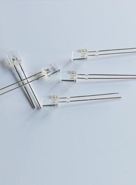 2*5*7方形蓝色灯珠2*5*7超高亮led发光二极管2*5*7蓝光长脚