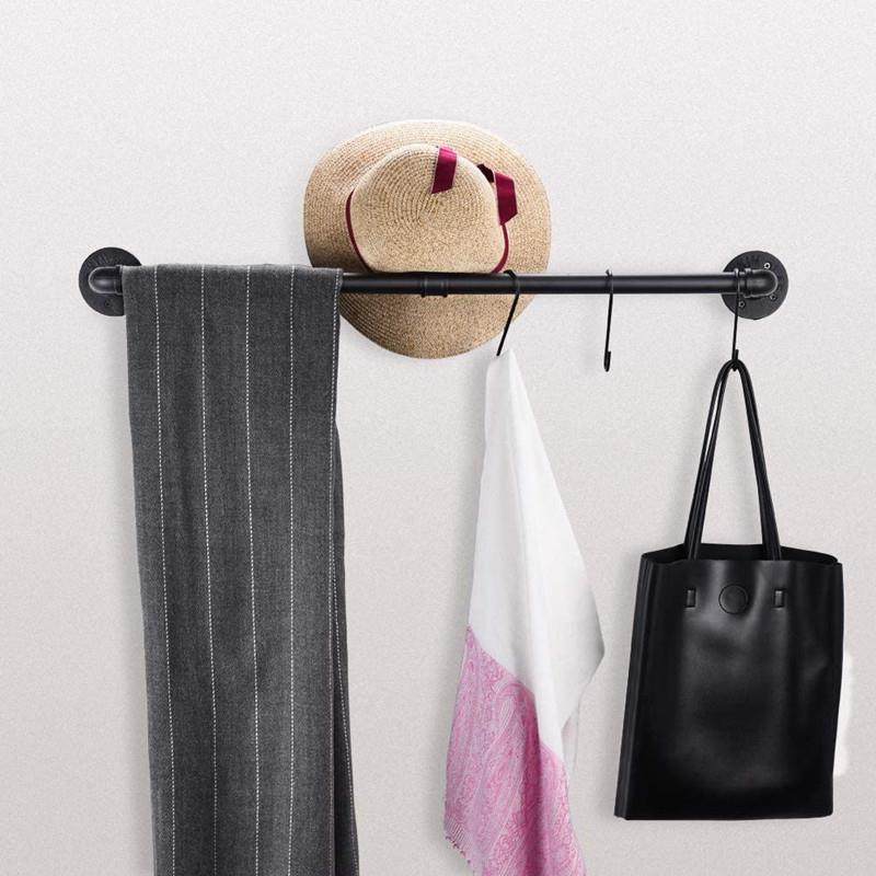 工业风铁艺水管壁挂式厨房锅盖架多功能壁挂式衣服毛巾收纳置物架,农用物资,其他肥料,淘宝优惠券,粉丝福利购,淘宝优惠卷