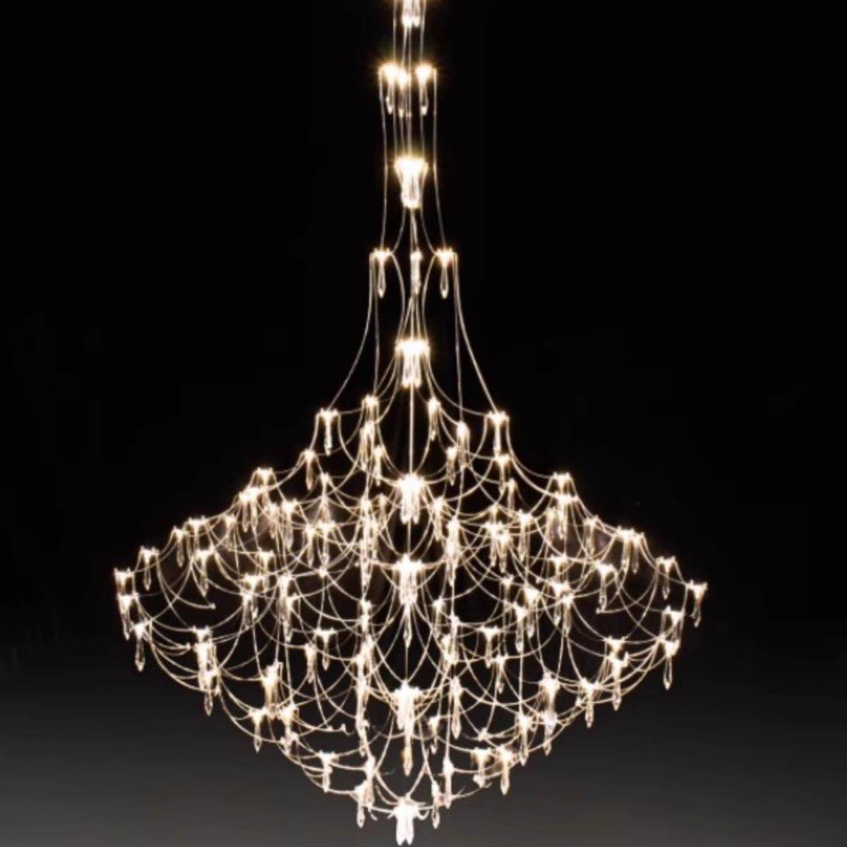 进口水晶萤火虫吊灯现代轻奢LOFT复式楼别墅挑高客厅楼梯间长吊灯,工业油品/胶粘/化学/实验室用品,其他实验室设备,淘宝优惠券,粉丝福利购,淘宝优惠卷