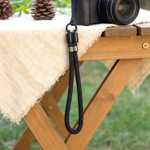 相机加粗手绳防丢手腕带r50xt50z30a7c2微单编织快拆手绳适用索尼