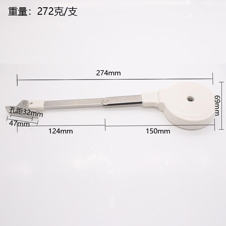 尼可节度缓冲静地柜翻盖音力阻调下翻门曲手支撑杆下开门拉杆液压