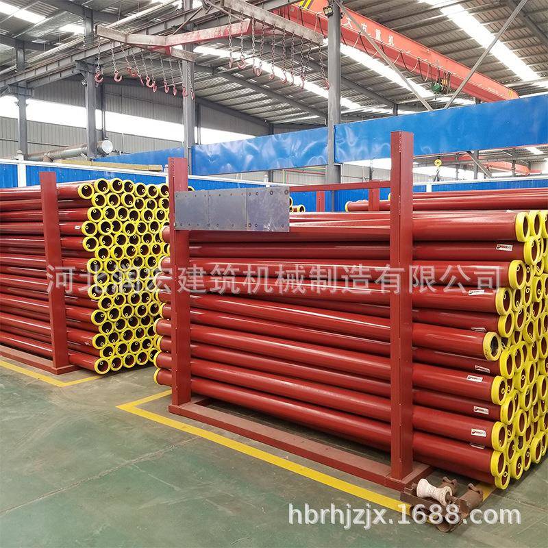 河北润宏D8010015N12高压泵地泵管3米混无凝土Q25缝泵3管砼泵配件