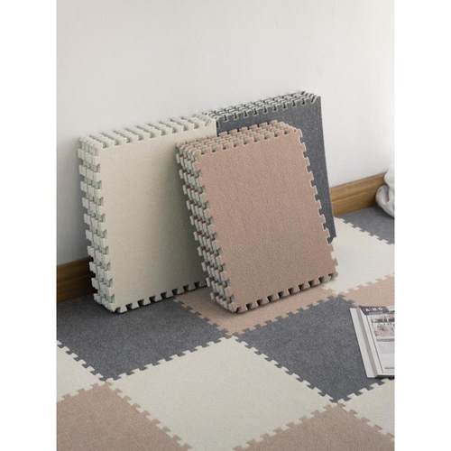 短A5F757MMMSL接绒面地毯泡地垫榻榻米拼卧室满铺沫客厅飘窗地垫