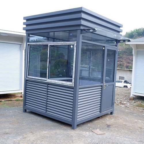 门卫安保安物户移外钢结咨询客服构岗亭动治执业勤保安亭厂家供应