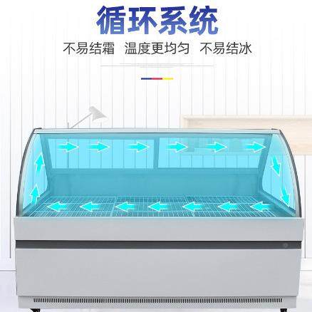 食柜商用卤肉卤菜凉柜菜鸭脖熟食熟冷藏展示柜直风冷保鲜352点菜