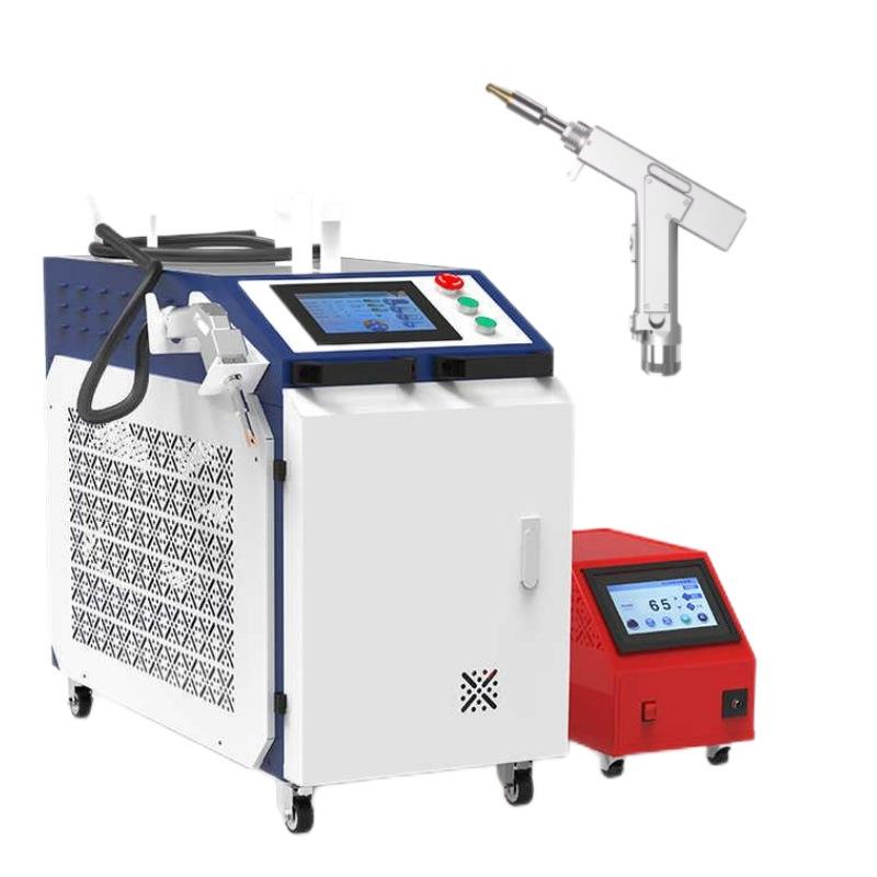 不锈碳钢铝镀锌板金属激光动焊钢接除体锈407送丝一全自手持激光