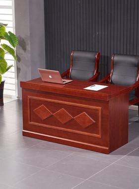 会议室主言席公司会台场会议桌油漆长条桌实发木贴MW-ZXT皮演讲台