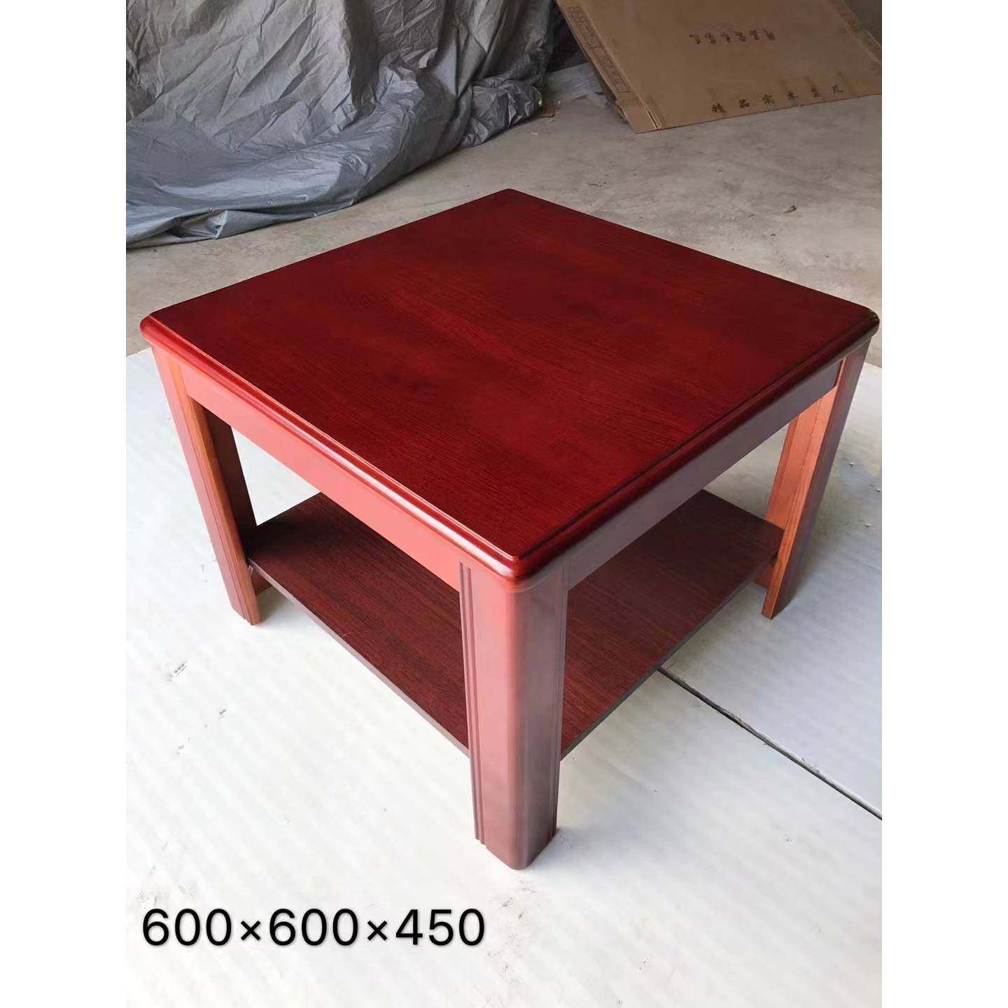 4I新中式大茶几餐桌两用家用实木茶桌现代创意茶台简易办公茶几方