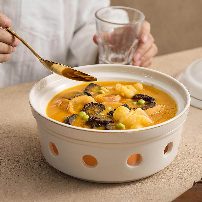 IJ165156蜡烛酒店部加热明炉干锅酒精炉子家盘用陶瓷具餐保温菜底