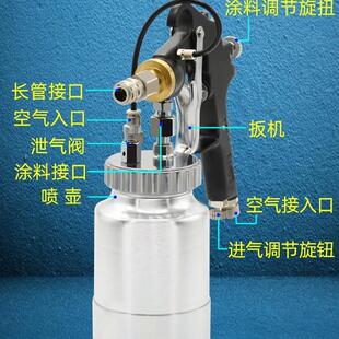 伯辰才汽车喷漆工具汽车钣金内腔注蜡防锈喷涂机器防震胶喷涂设备