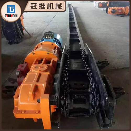 刮板输送机矿山耐磨采煤输送流水线传送带重型刮板链式输送机