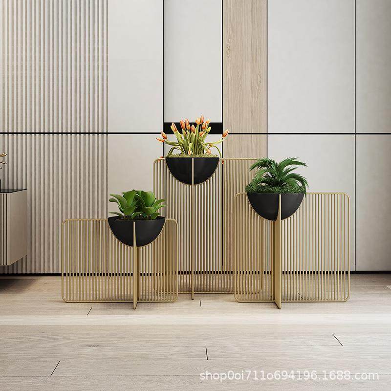 轻奢现代铁艺金色花架客厅室内盆景架花店展厅售楼部绿萝花架花几,纺织面料/辅料/配套,纺织机械配件,淘宝优惠券,粉丝福利购,淘宝优惠卷