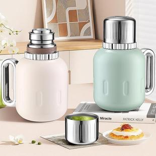 大容水量高档用户外保温壶暖水瓶办公机显温焖茶398壶械泡家茶壶