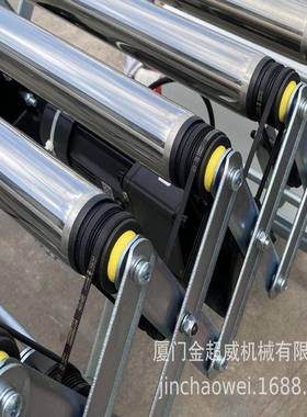 契带力滚筒动输货送机可伸缩变频爬坡多升降装车卸DLGT-001神器流