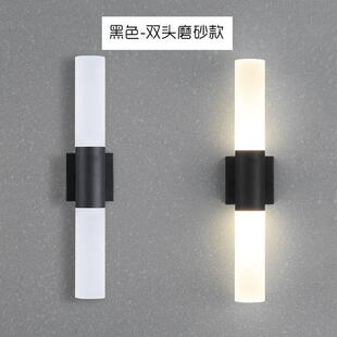 代简7544约墙壁灯客厅奢卧室线条灯轻上下现照金属创意楼梯亚克力