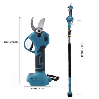 高枝剪高KUL粗枝锯高修空修剪电动枝剪修枝锯加长高枝枝果树修园