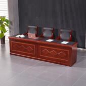 主席台会椅组合油漆演讲台发台会议室条桌TX 098桌培训议言长桌开