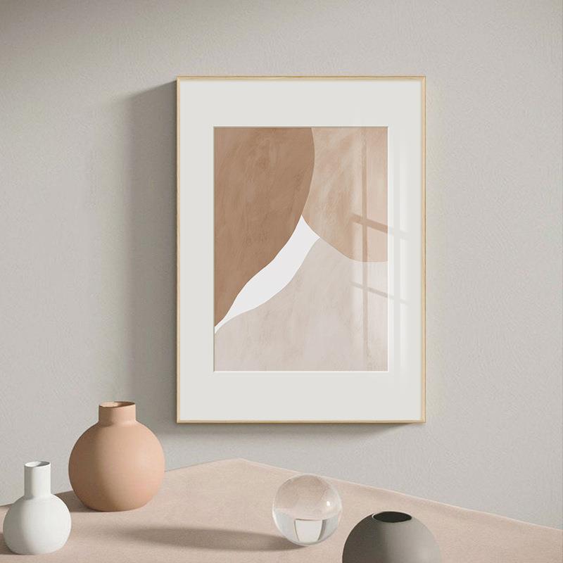 记忆北欧现QB202112简约背客厅轻奢装饰画代沙发景墙挂画几何象壁