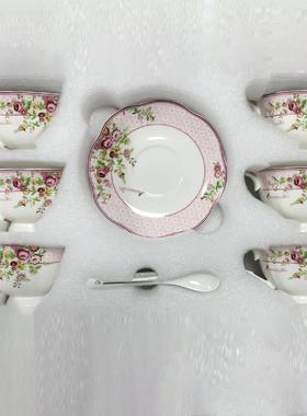 咖啡碟套品装下午茶杯红茶杯杯尚54166创意礼品时纪念家用办公室