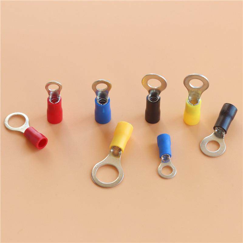 RV5.5-5冷接线端子RV形1.25-6圆预绝缘端头RV3铜RV1.25-3.压5-4线