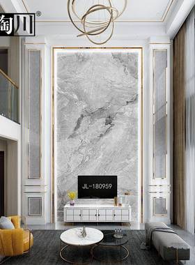 复式楼岩背景别墅楼中板楼微晶石墙瓷TC-078砖罗马柱中式新仿大理