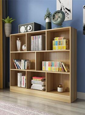 简约现代书架柜易拼装客SC-024厅书置简物架落地储物架收纳格子木
