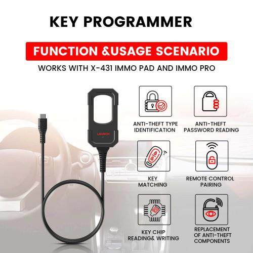 LaunchX431KeyProgrammer元征钥匙编程器便携智能诊断仪