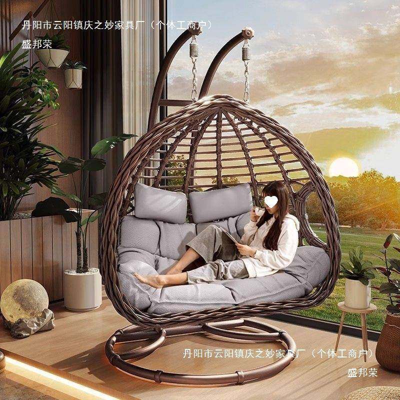 户外吊篮椅秋千庭院双人吊椅家用阳台室内网红鸟巢吊床藤椅摇摇椅,纺织面料/辅料/配套,纺织机械配件,淘宝优惠券,粉丝福利购,淘宝优惠卷