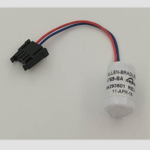 AllenBradley控制器电池1769-BA3.0V带插头1000mah3V