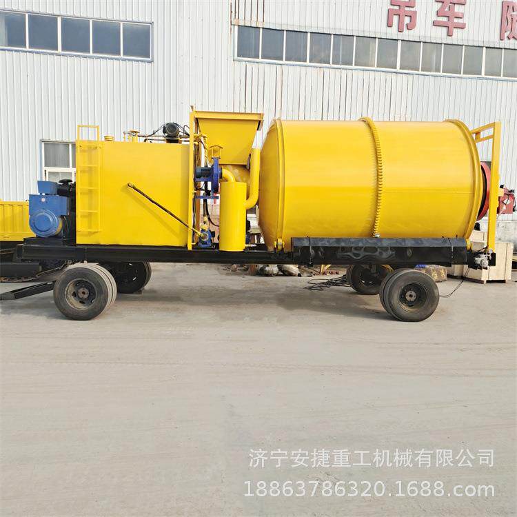 5方牵引式沥青和机小型沥青混凝土拌料机道路摊铺沥青拌和机