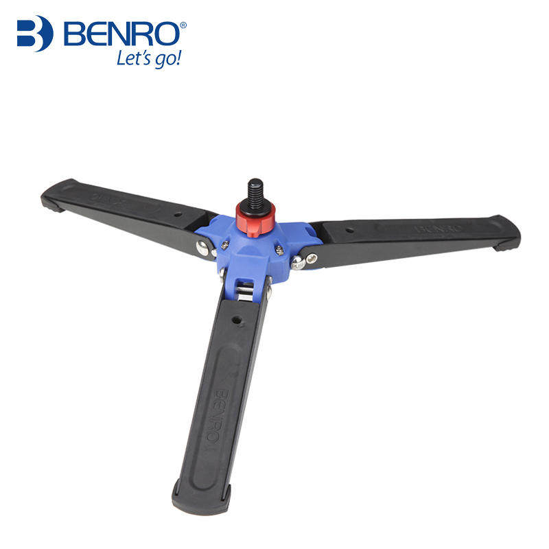 百诺VT2 ST1独脚架底座支撑脚 三脚万向支架铝合金桌面地面支撑座