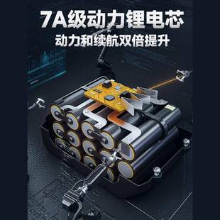 德国高端407电锯电式 伐大功率锂充电链锯小型多功能用户外砍树家