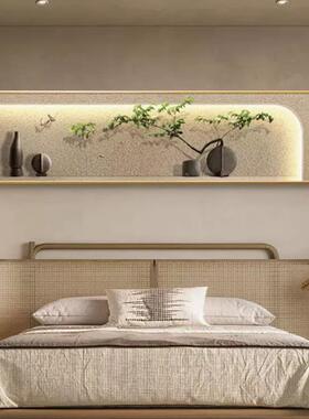 店宾简馆主卧温馨酒饰装画房间卧55165室床头挂画现代约客厅画墙