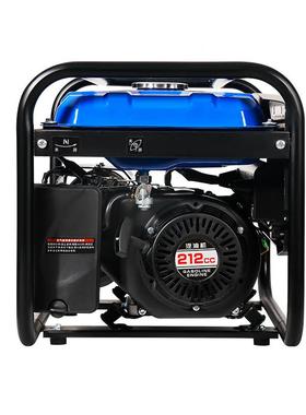 户外便携油发电机汽油家用小型静音单zt48003相大功率汽8发电机组