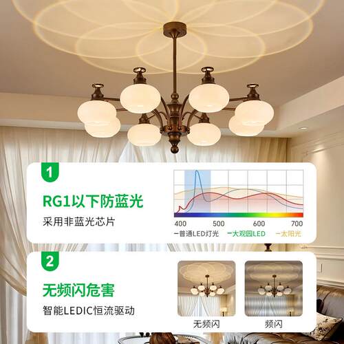 客厅灯大厅吊灯美式复主古室吊灯店法式民宿餐厅酒中古风254卧灯