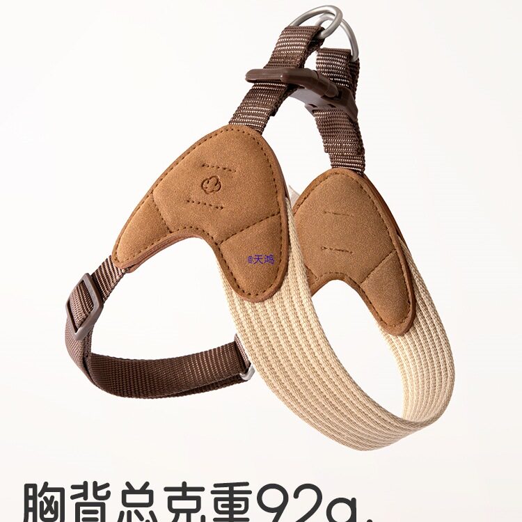 【纯眠_狗牵引绳】狗狗轻盈胸背带不勒脖遛狗外出防挣脱牵狗绳子