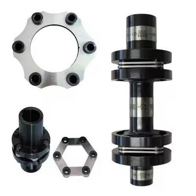 叠大扭矩联轴器弹膜片锈钢304不联轴器EUI膜片性片通用电机膜片