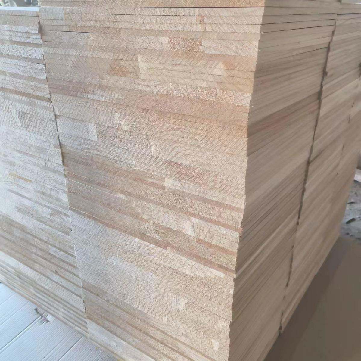 厂家桐拼木板AA实木材桐拼板木指结板桐XCX料木块接板直拼大板