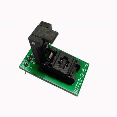 HM包ILU厂家三现CFS货SOT23-6-0.5翻盖探针测试座9贴片极管测试